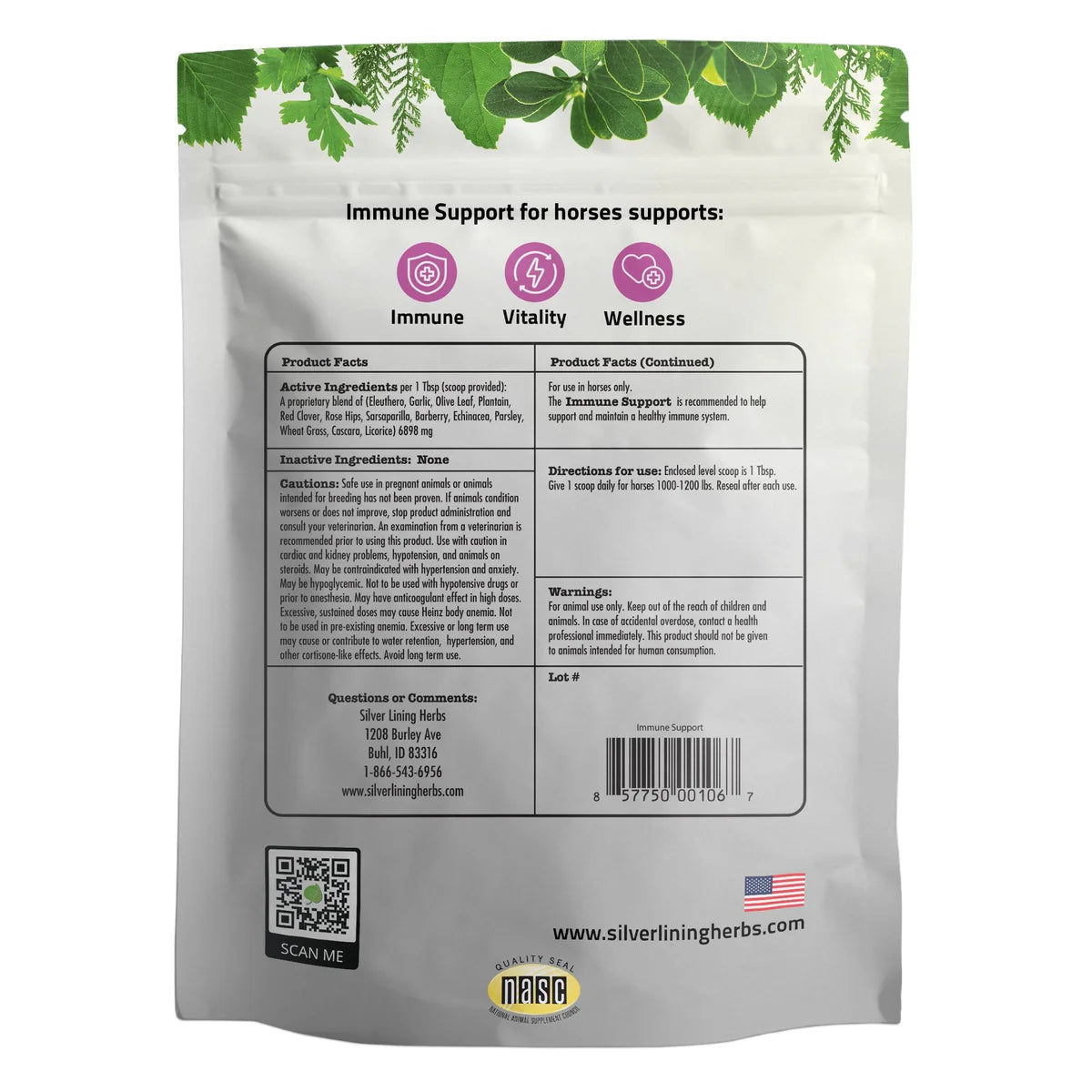 Silver Lining Herbs: Immune Support