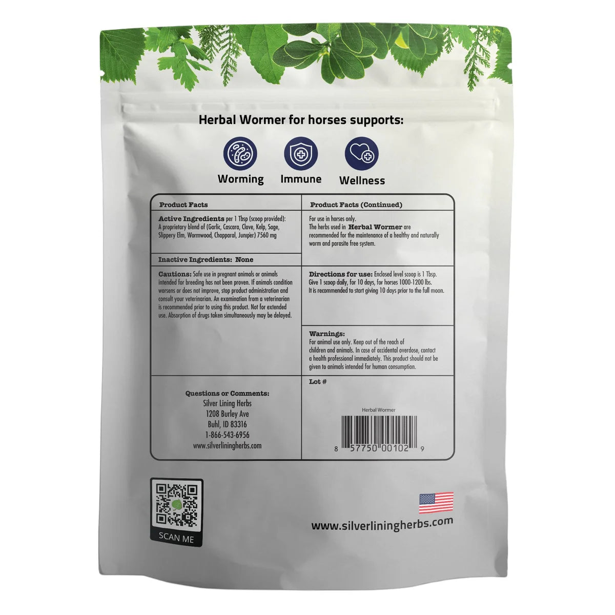 Silver Lining Herbs: Herbal Dewormer